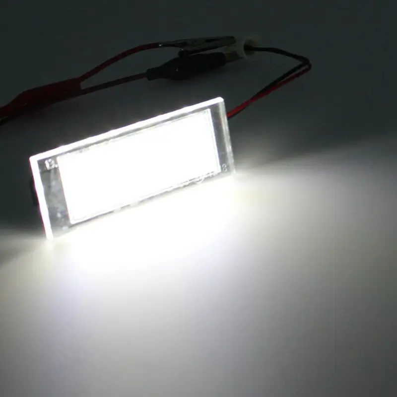 2Pcs Car LED Number License Plate Light For Renault Megane 2 Clio Laguna 3 Twingo Master Vel Satis | Автомобили и мотоциклы