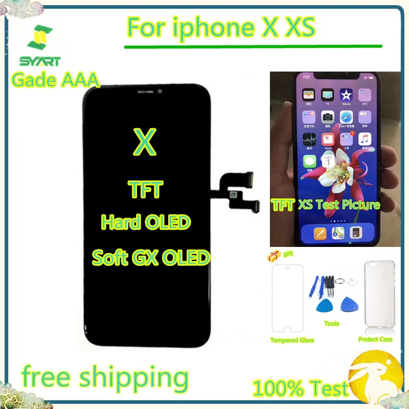 Сенсорный экран для iPhoneX LCD 10 XS ЖК дисплей сенсорный дигитайзер сборка iPhone X 11 11PRO MAX