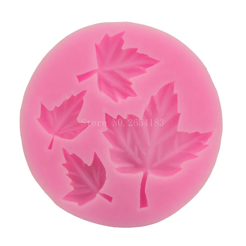 Форма для силиконовая форма лист сделай сам из клена осенняя помадки 3D кекса