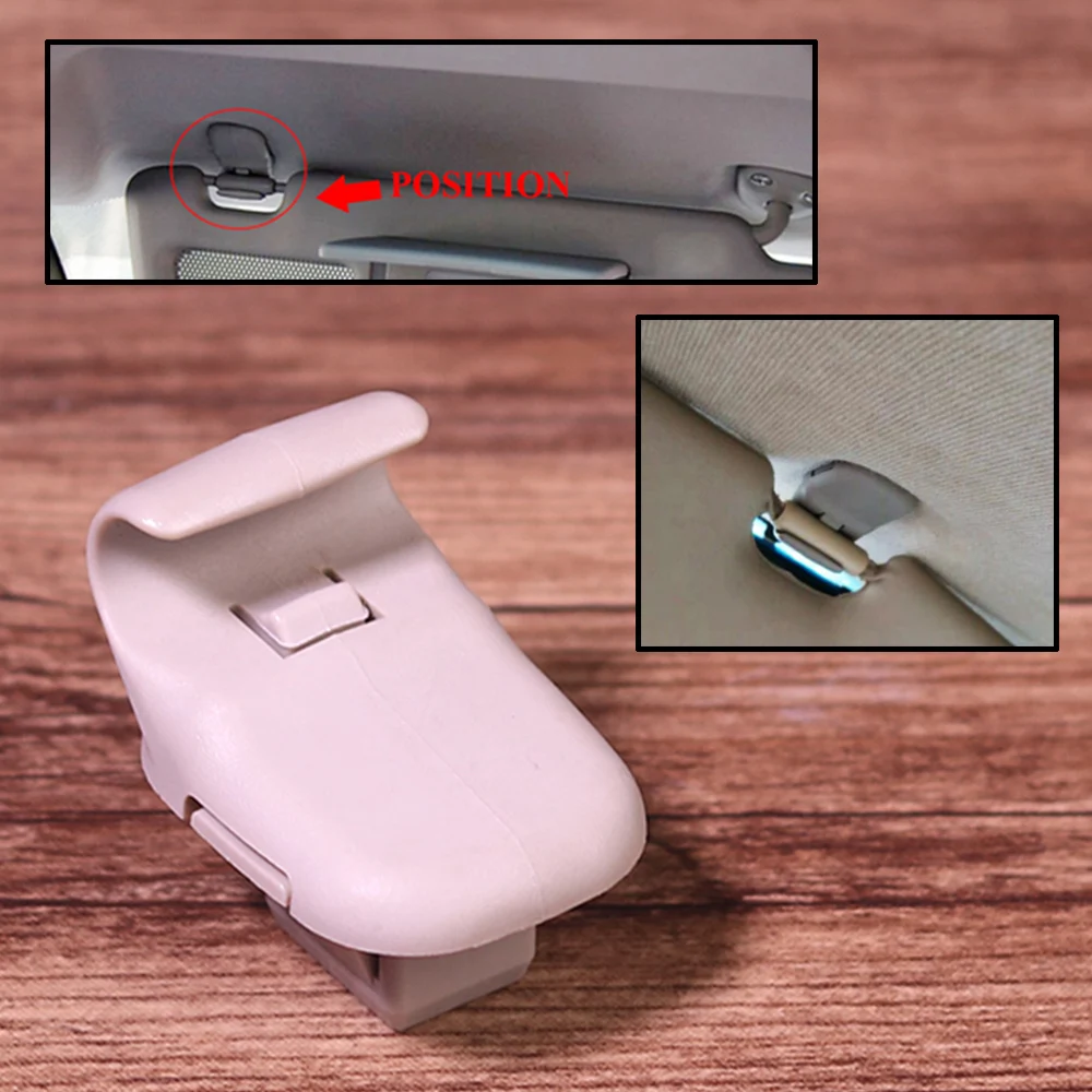 LC6269261B77 Пластик солнцезащитный козырек Монтажный Зажим адаптер крюк для Mazda 3, 5, 6, CX-7 CX-9 RX-8 MPV Субару Outback 2004 2005 2006 2008 2009 2010 2011