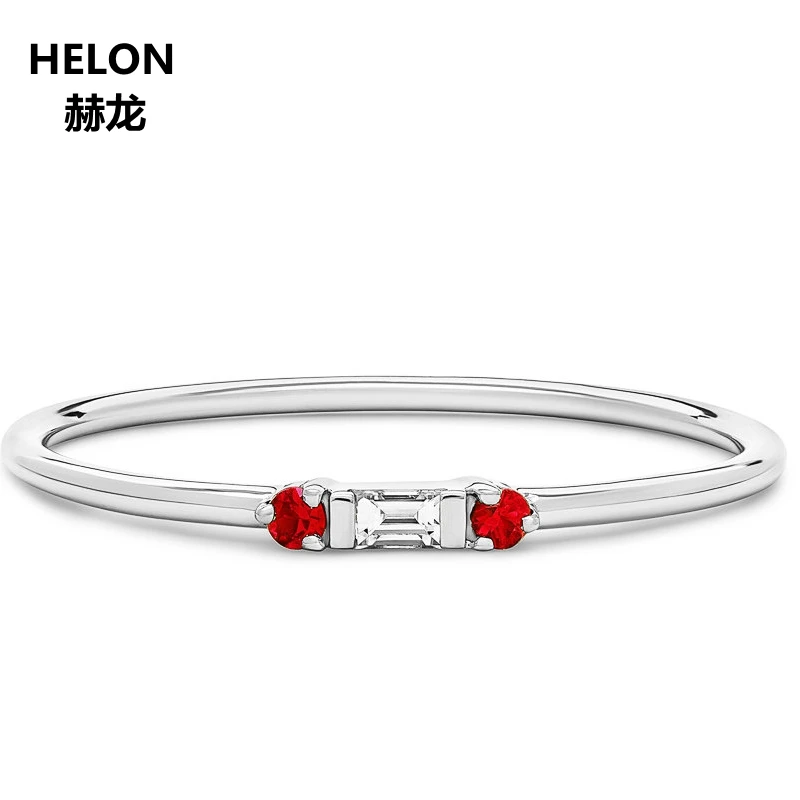 Женское Обручальное кольцо из твердого желтого золота 14 к 0.3ct с натуральным