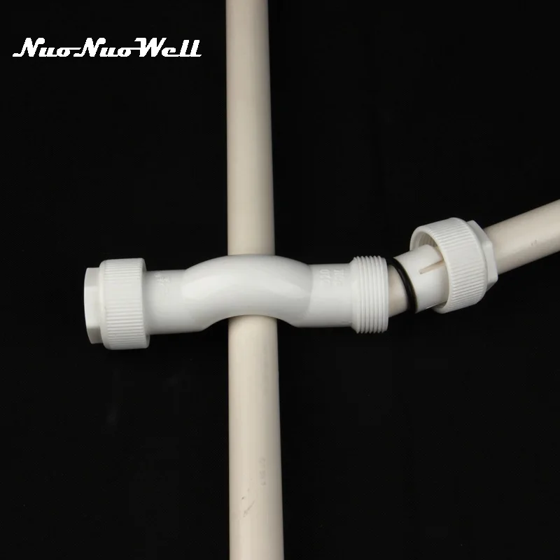 

1pc NuoNuoWell POM 20mm Tube Repair Quick Connector Water Pipe Fittings Garden Irrigation Watering Adapter plumbing Tools