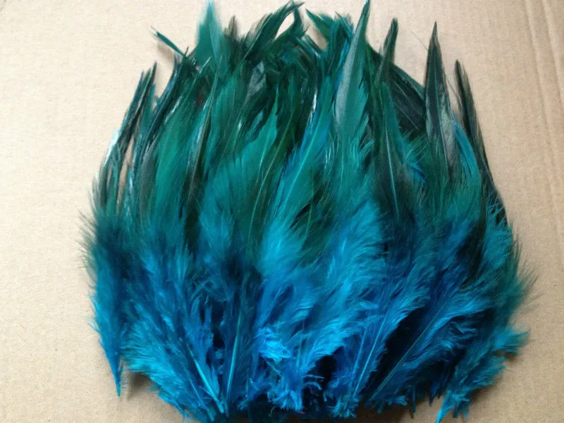 Перо фазана 50 шт. длина 10 15 см украшения сделай сам петушиные перья|pheasant feather|blue