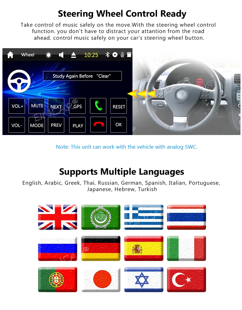 Eincar одиночный 1 Din сенсорный экран Bluetooth DVD/CD/MP3/USB/SD AM/FM стерео 7 дюймовый цифровой ЖК