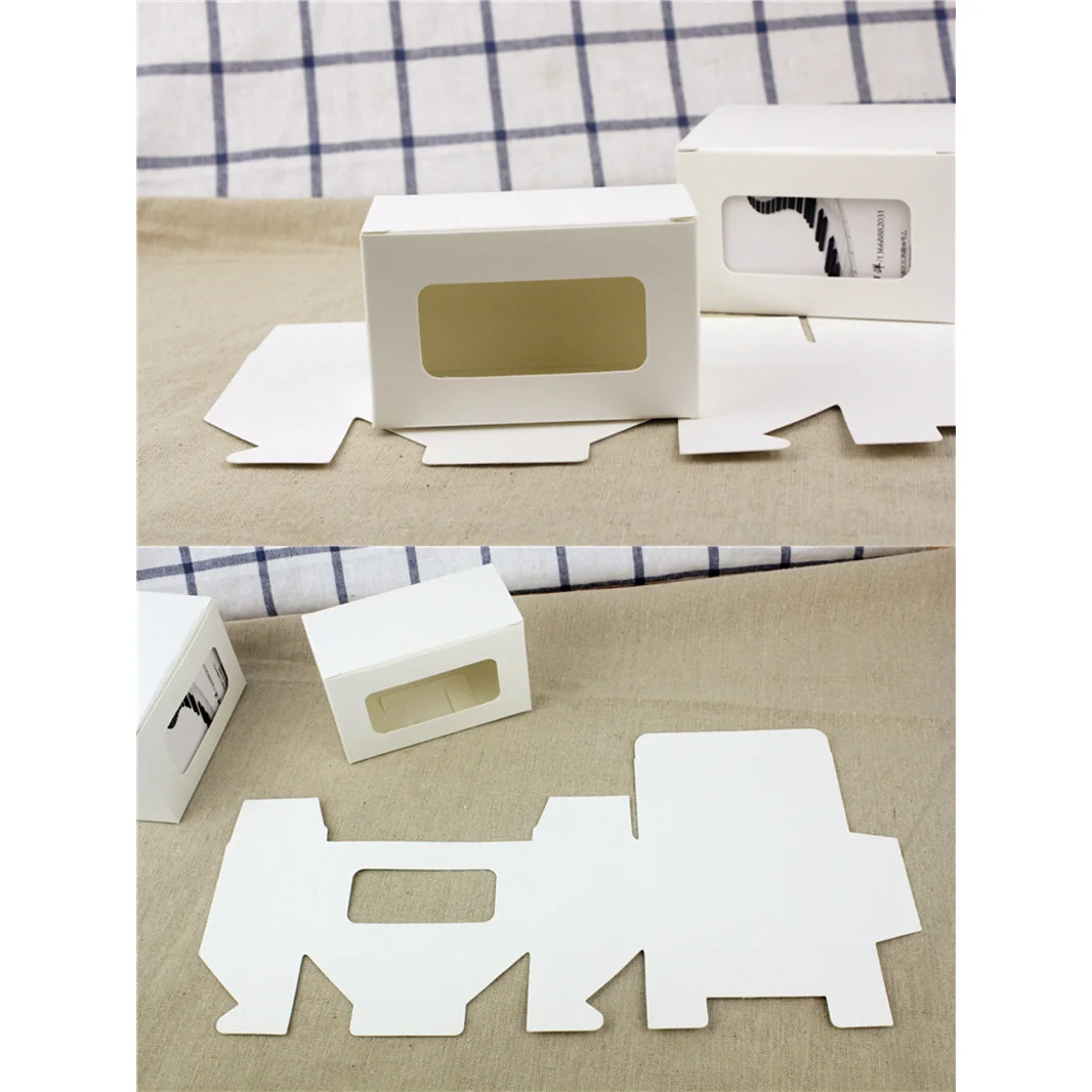 Бесплатная доставка 100 шт. упаковочная коробка для визиток крафт бумага