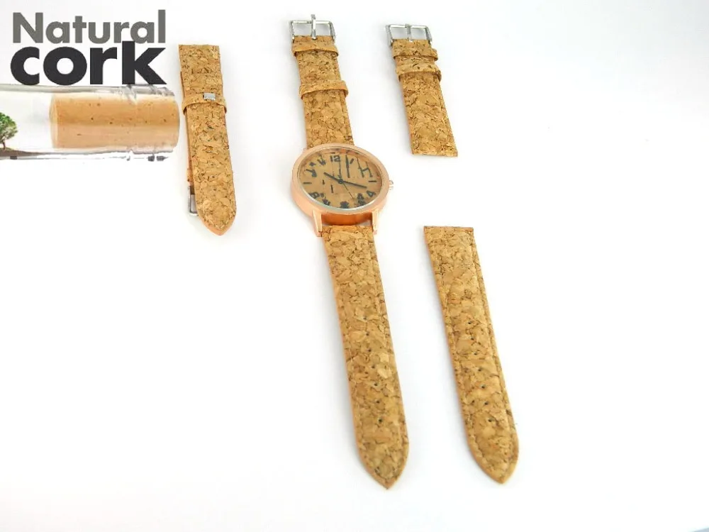 Натуральная пробка ремешок деревенский из пробки с Искусственная кожа ручной