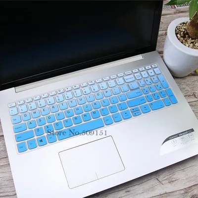 Силиконовая клавиатура для ноутбука кожного покрова для lenovo IdeaPad S145 15(15 Intel)(15 amd) 15,6 дюймов S145-15IWL s145-15ast s145-15 - Цвет: GradualBlue