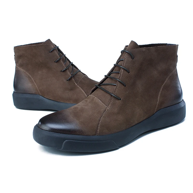 Винтажное торжественное платье Мужская обувь ручной работы на плоской платформе