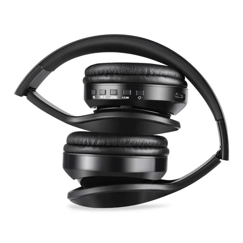 Bluetooth Беспроводной наушники складные спортивные микрофон гарнитуры Handfree MP3 плеер