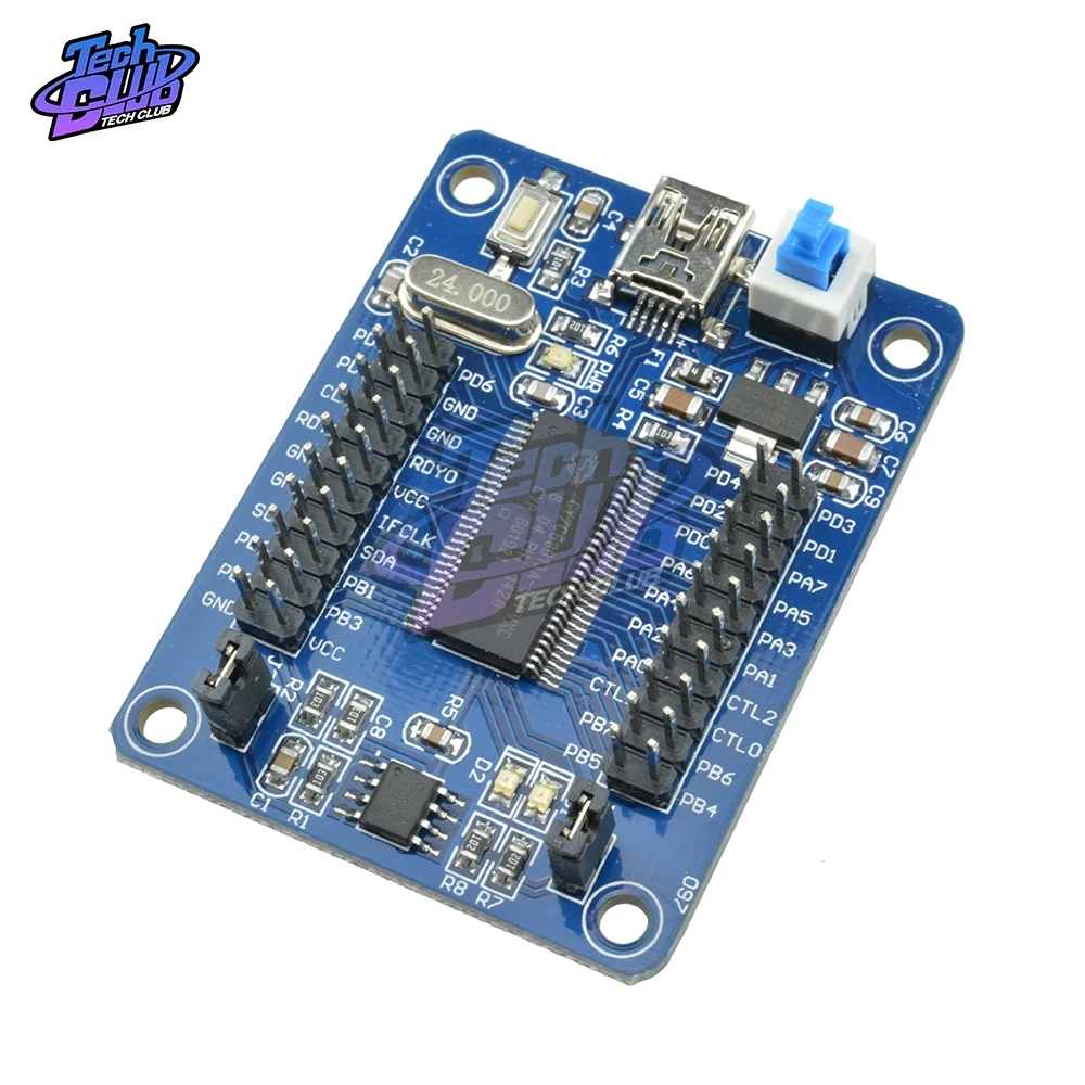 Материнская плата анализатора логики USB разработки кода с разъемом IIC I2C