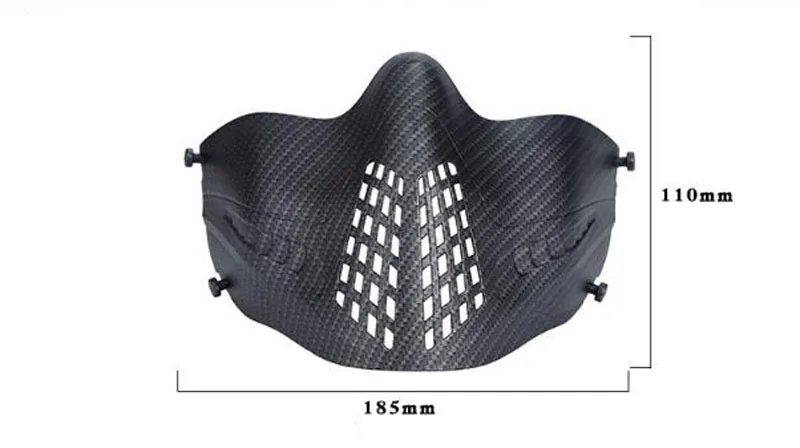 Открытый тактический Piloteer Maske Страйкбол Сетка уход за кожей лица Ma sk щиты для охоты военные вечерние кино камуфляж призрак бой