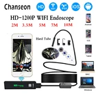 Камера-Эндоскоп Chanseon, водонепроницаемая камера-Бороскоп с Wi-Fi для Iphone HD, 8 мм, Android, IOS