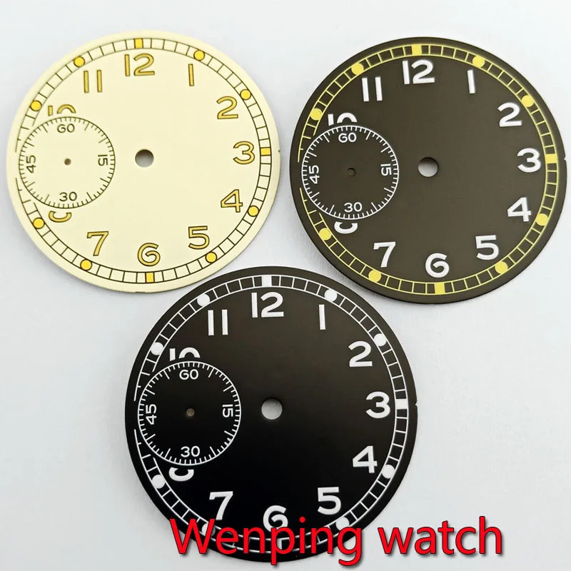36 8 мм relojes dial желтый белый черный ajuste ETA 6497 Asia 3600 movimiento reloj Goutent piezas | Наручные часы