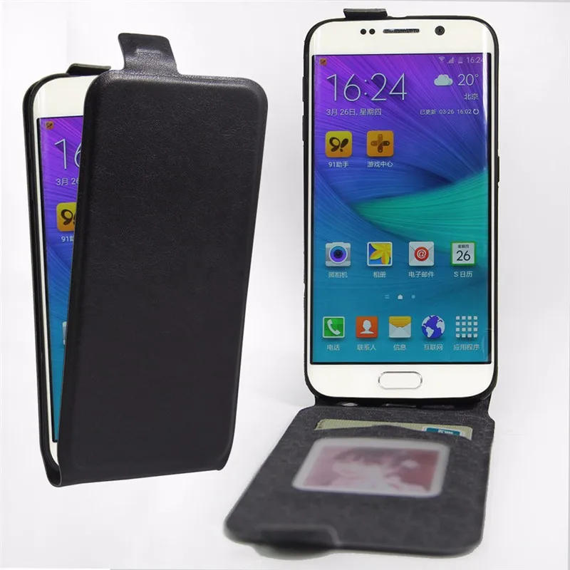 Роскошный чехол-кошелек из искусственной кожи для Samsung Galaxy S6 Edge S6edge G925 G925F SM-G925F