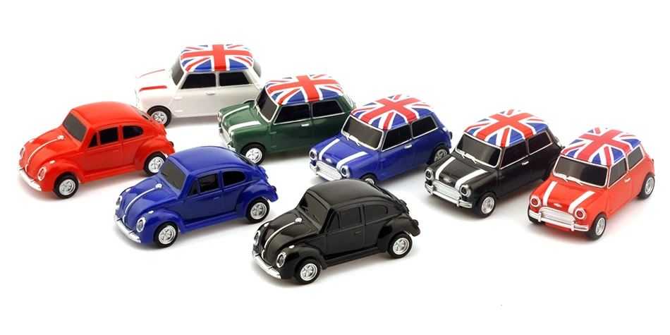 Моделирование автомобиля 128 ГБ USB, мини креативный Купер Автомобили Модель usb 2,0 флэш-накопитель памяти флеш-накопитель 4 ГБ 8 ГБ 16 ГБ 32 ГБ 64 ГБ USB флэш-накопитель
