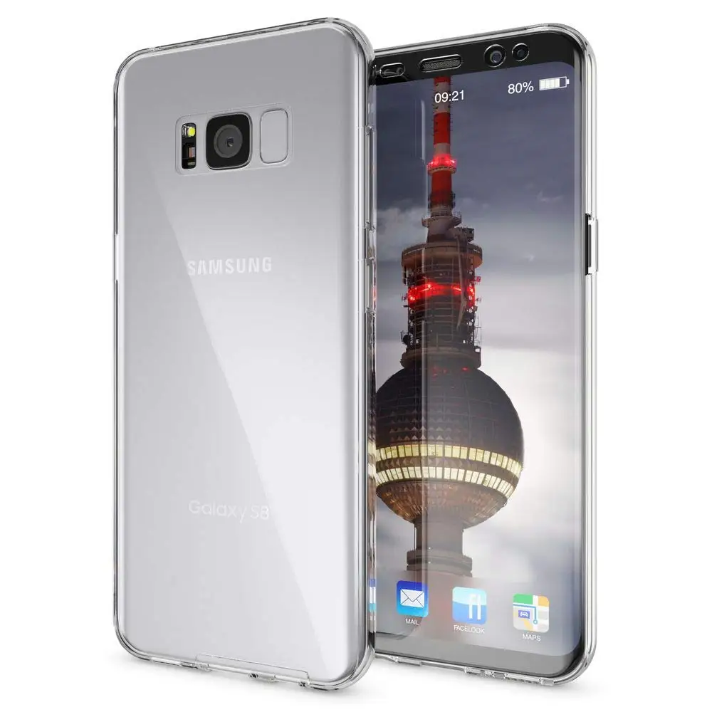 Мягкий прозрачный чехол на 360 градусов для Samsung Galaxy J4 J6 Plus 2018 J2 Pro J8 J1 J3 J5 J7 Prime 2 2017 Neo |