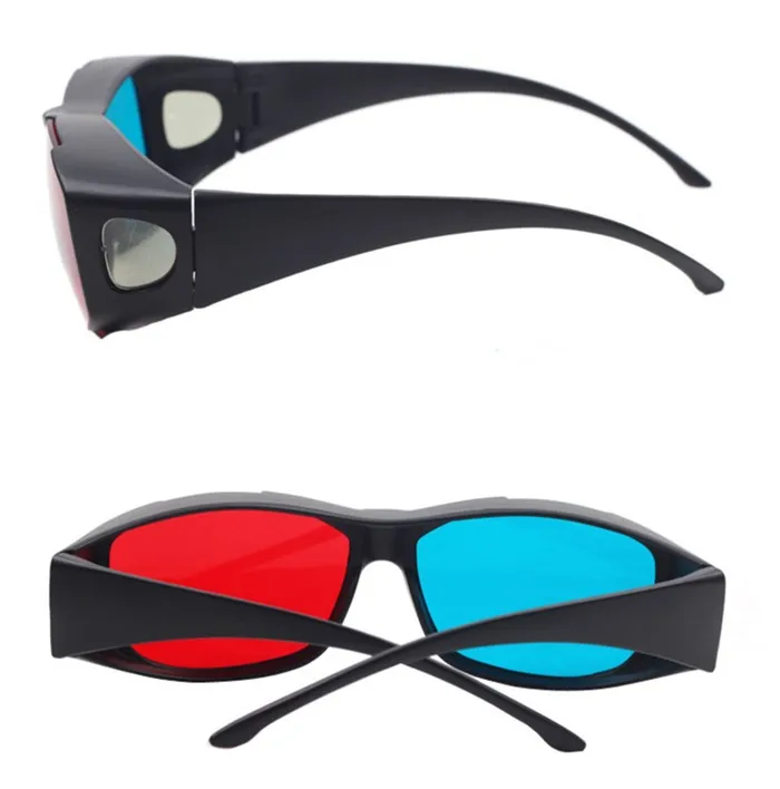 3D солнцезащитные очки для женщин и мужчин ТВ фильм очки Oculos De Sol Gafas De Sol красный с синим lunette de soleil D8