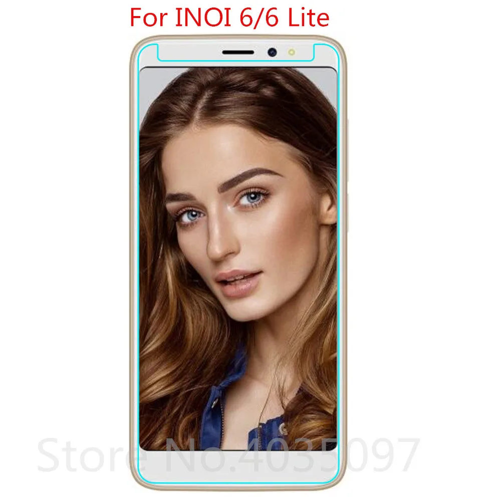 9H 2.5D для INOI 6 Lite Закаленное стекло Защитная стеклянная пленка Взрывозащищенная
