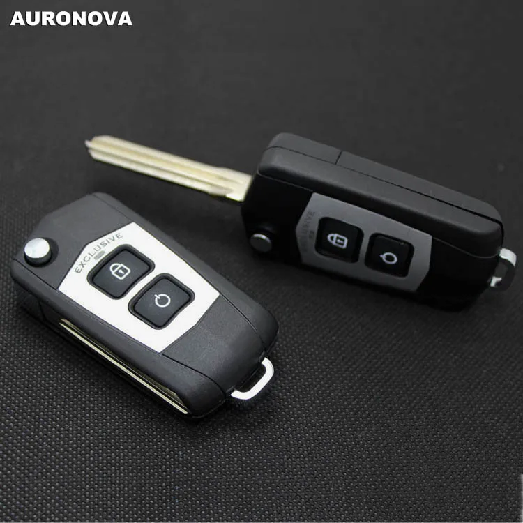 AURONOVA новый обновленный Складной Корпус ключа для Kia Soul 2 + 1 задние кнопки чехол