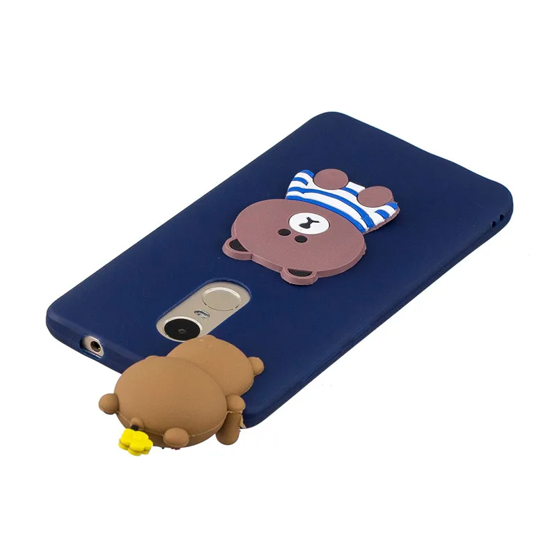 Для Xiaomi Redmi Note 4X чехол для Coque Xiomi Xiaomi Redmi Note 4 4X чехол 3D единорог панда кукла игрушка Мягкий силиконовый чехол для телефона