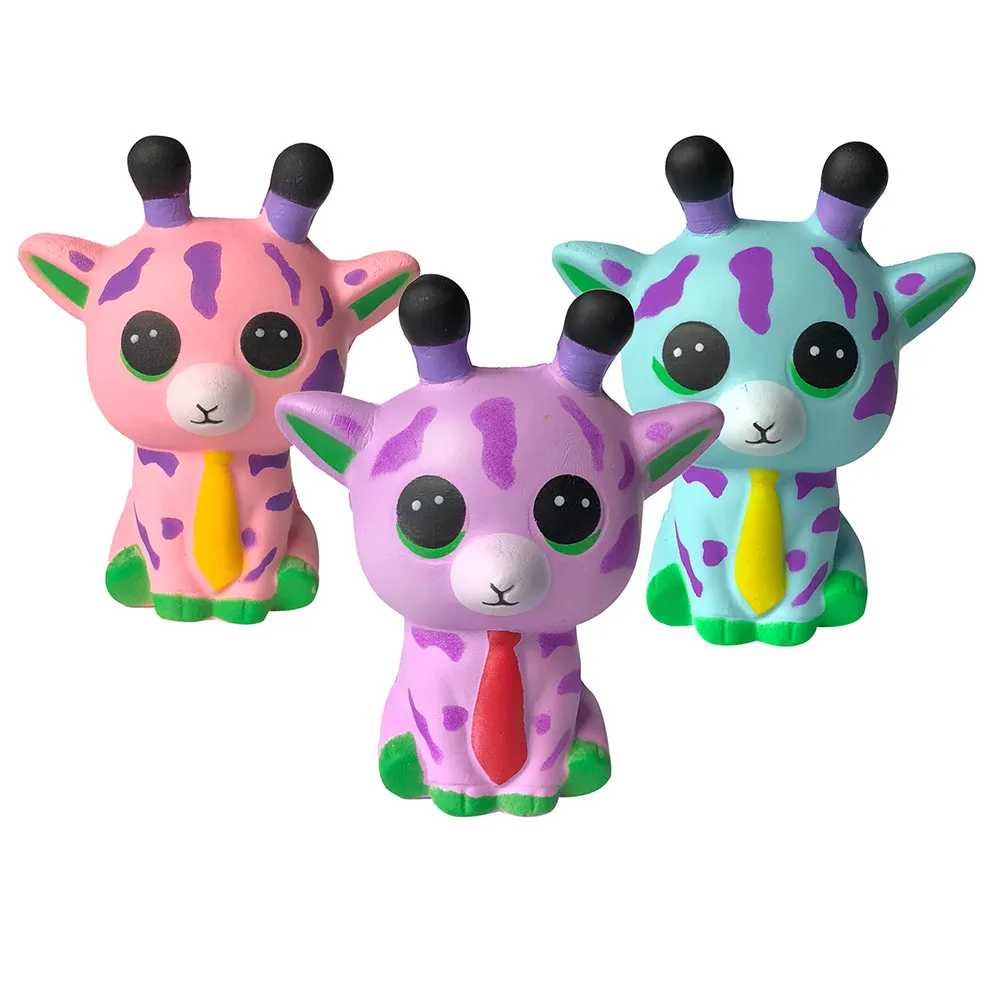 Squishies милый джентльменский олень медленно Восстанавливающий форму крем