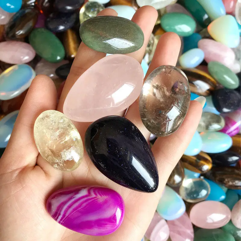 

100g Mix Large Lucky Natural Gemstone Play Energy Stone Natural Crystal New C971 Natural Stones And Minerals