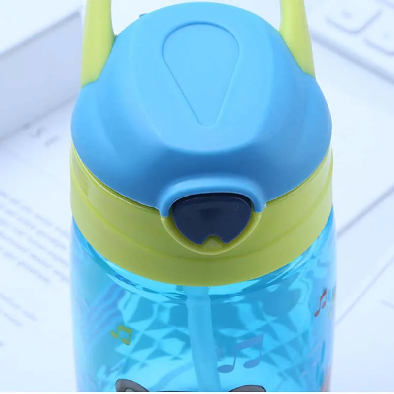 Детская обучающая Питьевая чашка с соломенной ручкой герметичной крышкой для