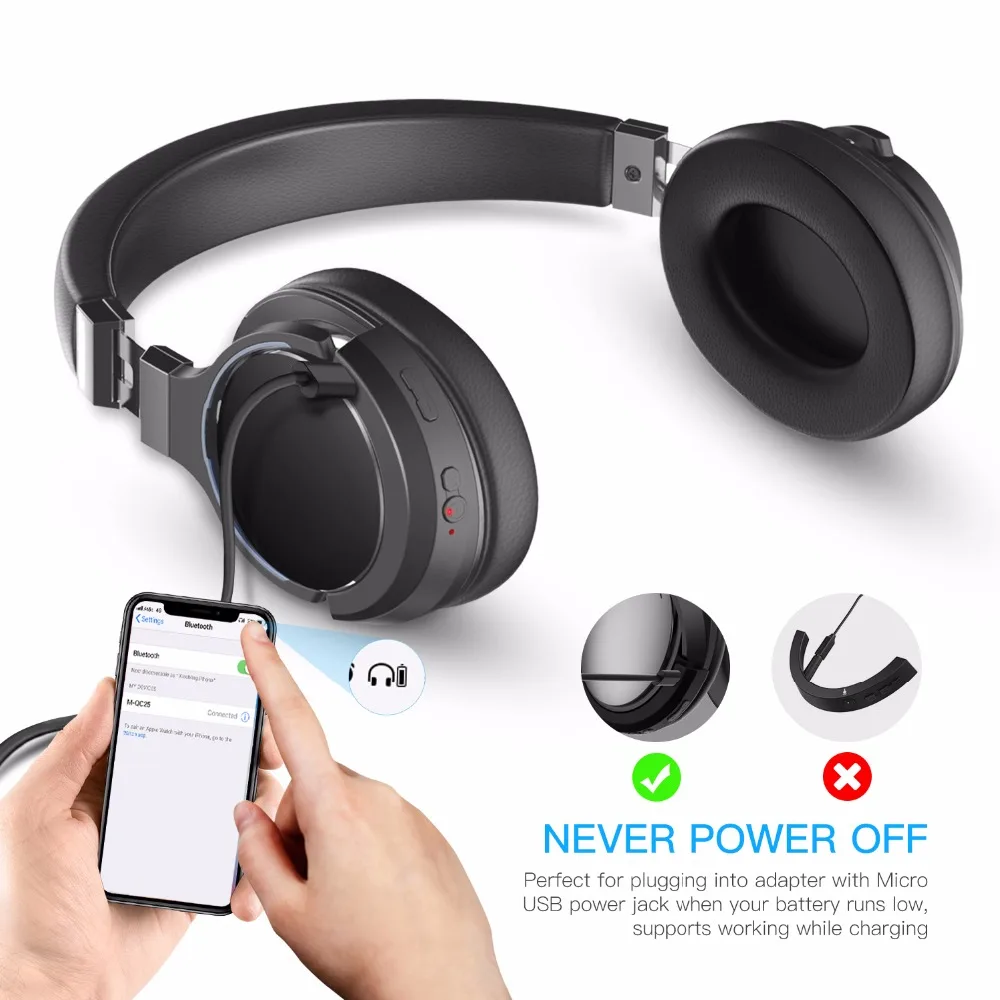 Bluetooth приемник для ATH-MSR7 портативный беспроводной bluetooth-адаптер для наушников AudioTechnica MSR7 NC, дистанционное управление громкостью