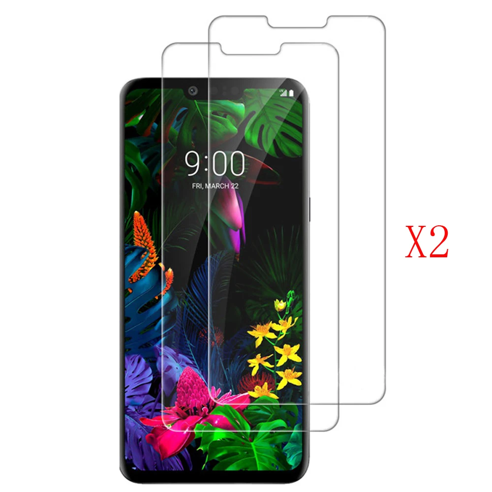 CCDZ 2 шт. с уровнем твердости 9 H HD прозрачное закаленное Стекло для LG G8 ThinQ Экран