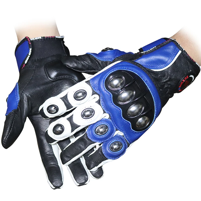 Мотоциклетные Перчатки для мотокросса Pro-biker перчатки из натуральной кожи