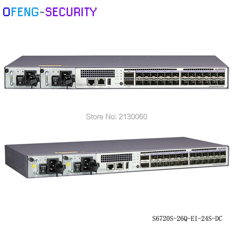Сетевой гигабитный коммутатор с 24 портами оригинальный Huawei S6720S 26Q EI 24S SFP + 10G Gigabit