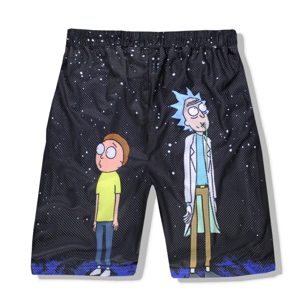 2019 спортивный костюм комплект для мужчин Летний Пляжный жилет с принтом мужская