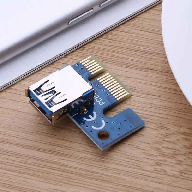 PCI E 1X до 16X Графический Удлинительный кабель для майнинга Расширенная линейная