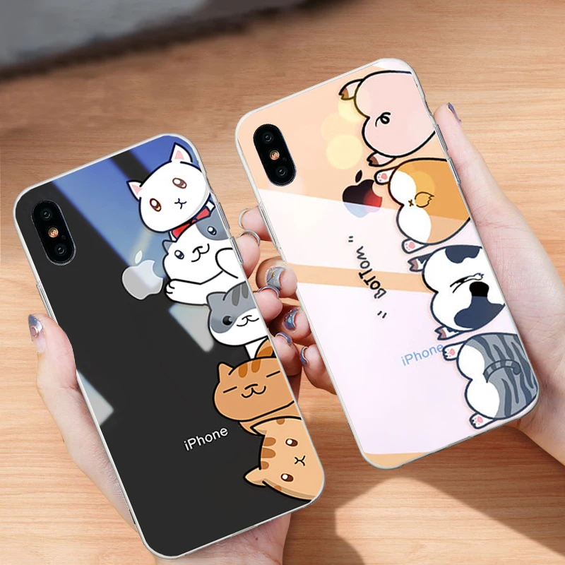 Чехол для huawei P20 Lite чехол Pro P20lite P10 P9 P8 2017 Симпатичные кошки и собаки |