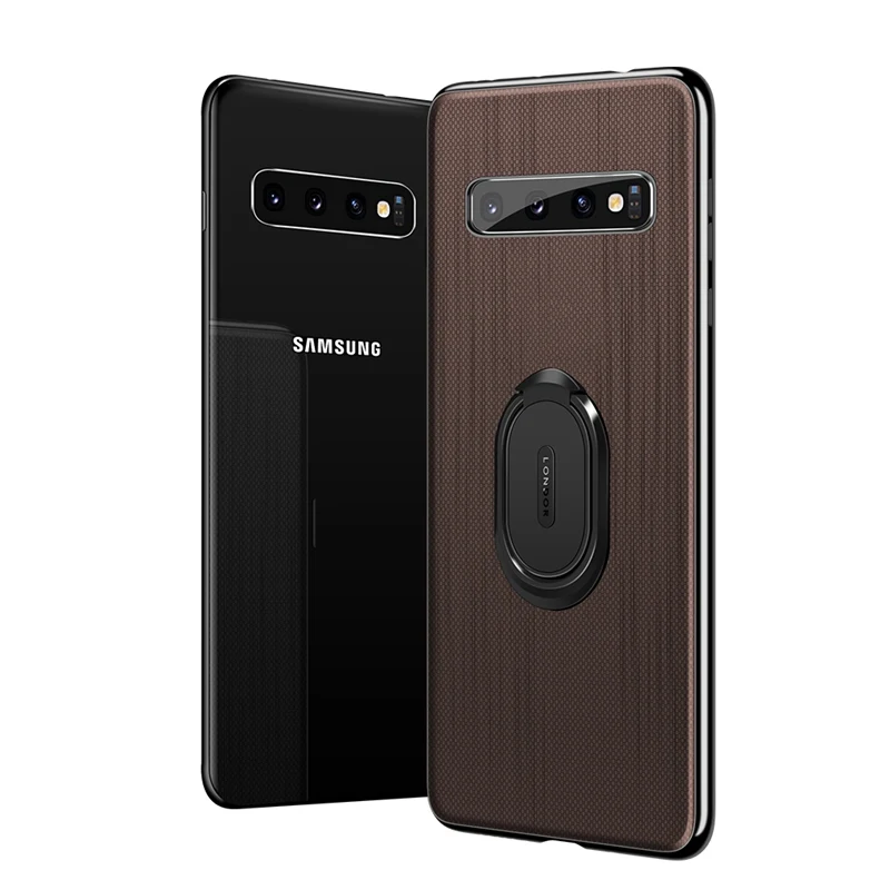 Чехлы для Samsung Galaxy S10 S 10 магнитный автомобильный держатель с кольцом держателем