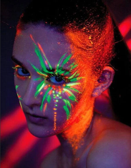 Imagic Новогодний подарок Макияж Красота флуоресцентные краски неоновый цвет лица