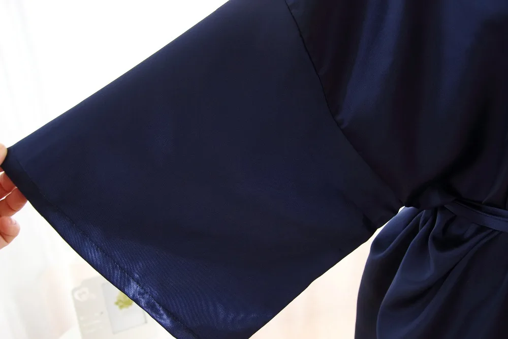 Винтажная Женская атласная короткая ночная рубашка ночное белье китайское