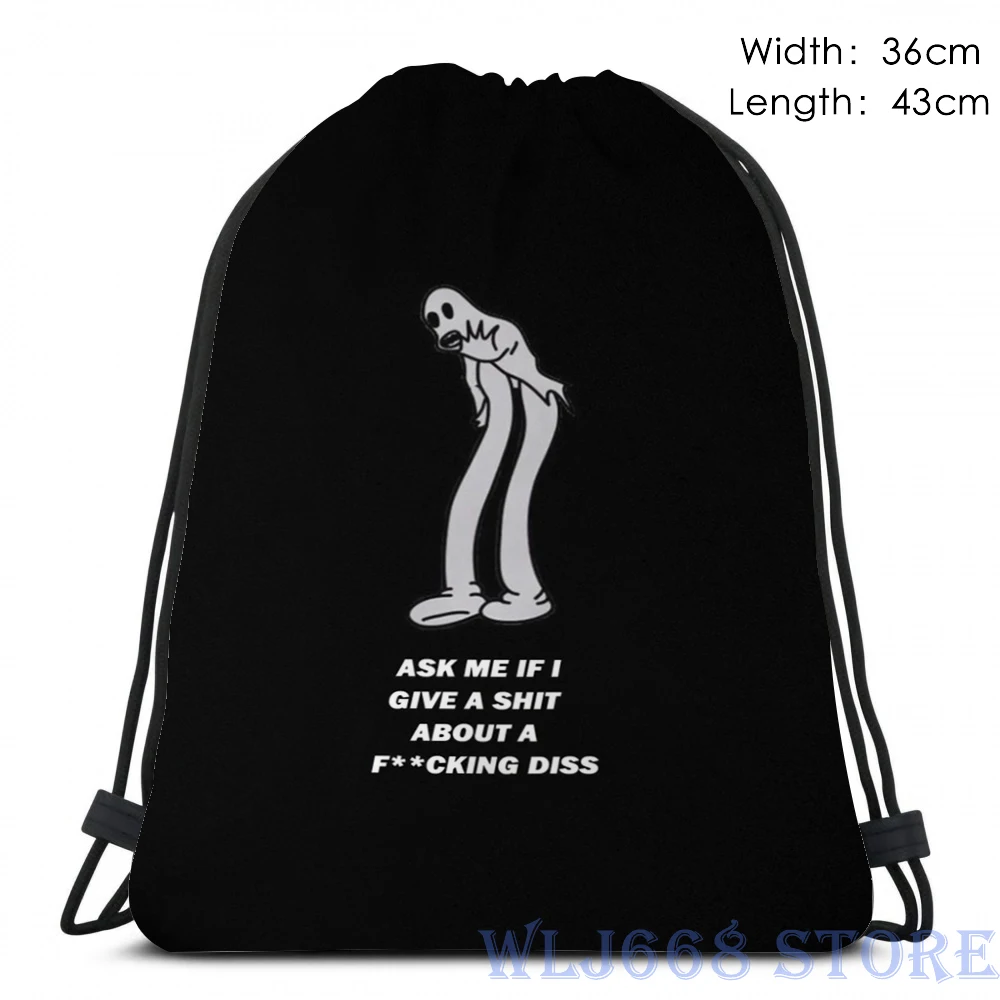 Забавные Наплечные сумки с графическим принтом женский рюкзак ghosteгрин на одно