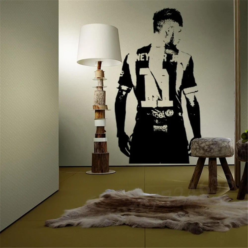 Наклейка на стену с изображением футбольного футбола|mural sticker|sticker for kids roomstickers wall