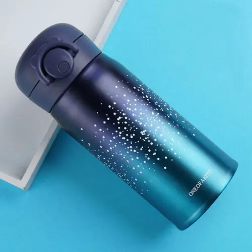 Звездная вакуумная фляжка из нержавеющей стали кофейная кружка дорожная