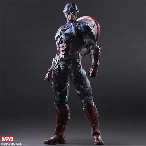 Экшн фигурка Kai Superhero Play Arts Человек паук вемон Тор Капитан Америка Коллекционная