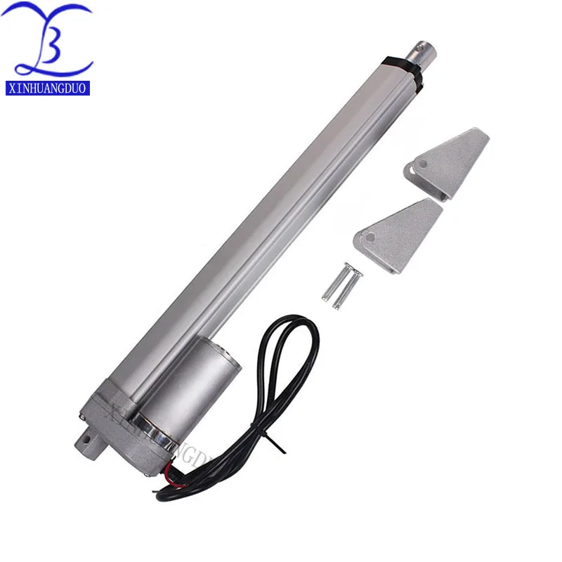 

1000mm/Stroke Heavy duty DC 12V DC 24V 1500N/330lbs Load Linear Actuator multi-function Electric Motor and brackets