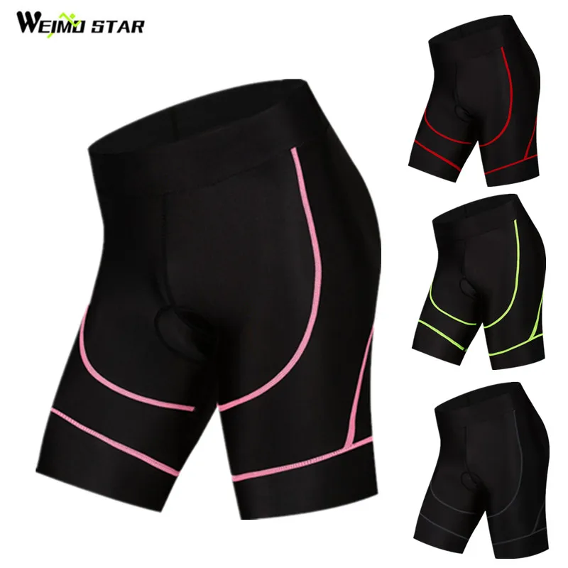 Weimostar женские велосипедные шорты pro team Sport mtb 4D гелевые облегающие для верховой