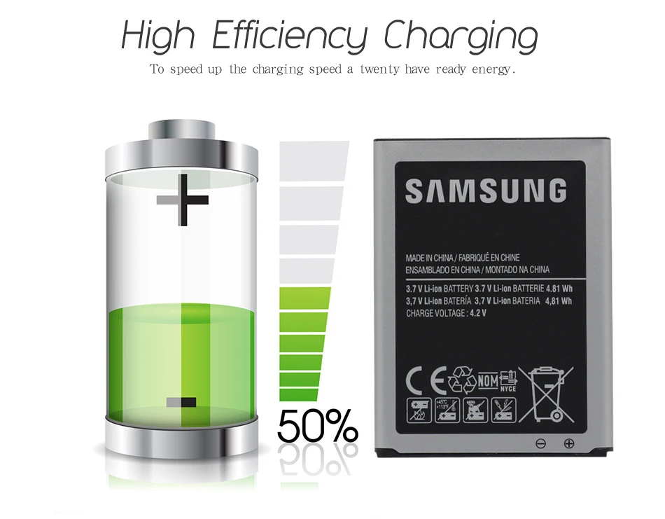 Samsung телефон батарея EB-BG130ABE 1300 мАч для samsung Galaxy Star 2 G130 G130E G130H G130HN G130BU/DS батареи