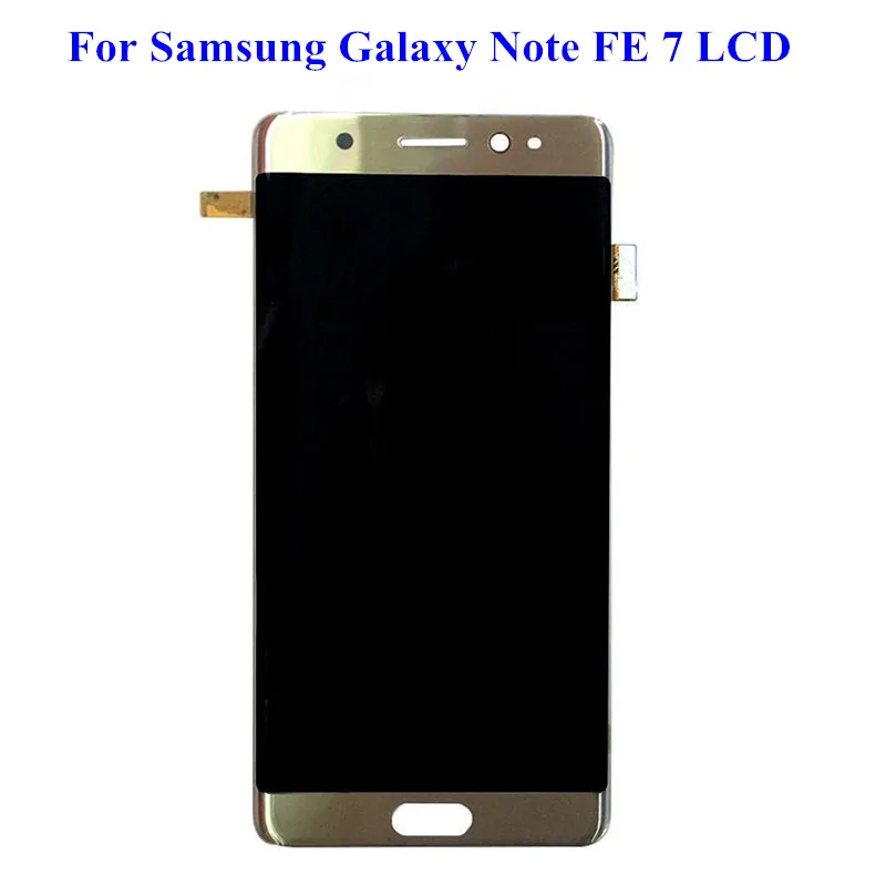 Для Samsung Galaxy Note 7 N930 N930F N930S ЖК дисплей сенсорный экран дигитайзер с рамкой в сборе