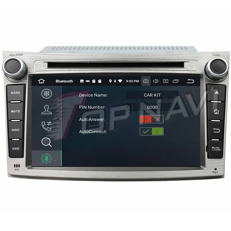 Topnavi Octa Core Android 9 0 Автомобильный GPS навигатор для Subaru Legacy/Outback 2009 2010 2011 2012