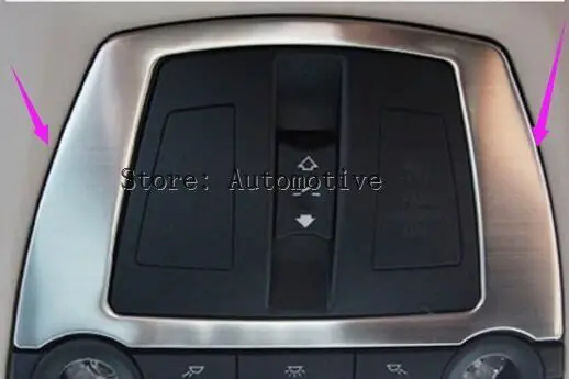 

2010-2015 Stainless Steel Front Reading Light Lamp Cover For BMW 5GT F07