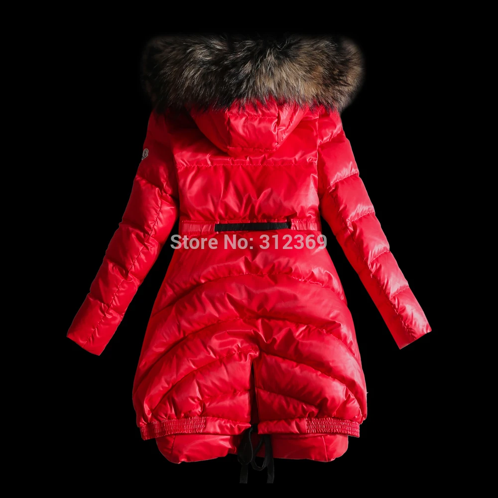 Red Brown Black Winter Jacket Women Down 2015 New Arrival Fashion Brand Lady Coat Fur Collar Warm Parka | Женская одежда