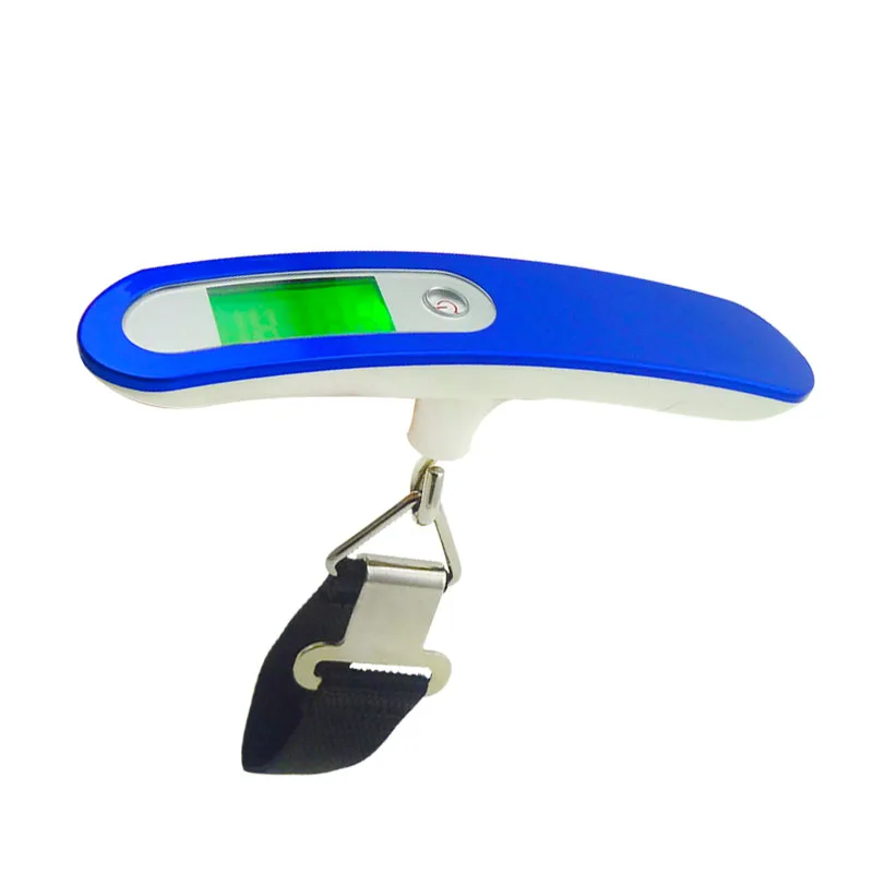 Hostweigh переносной цифровой Чемодан масштаба ЖК дисплей Дисплей с зеленой