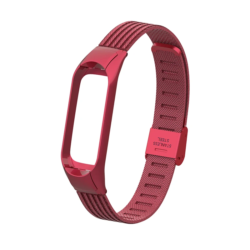 Новейший браслет Pulseira для mi Band 3, ремешок на запястье, Безвинтовой, из нержавеющей стали, цветные ремешки для Xiao mi Band 3, браслет, напульсники